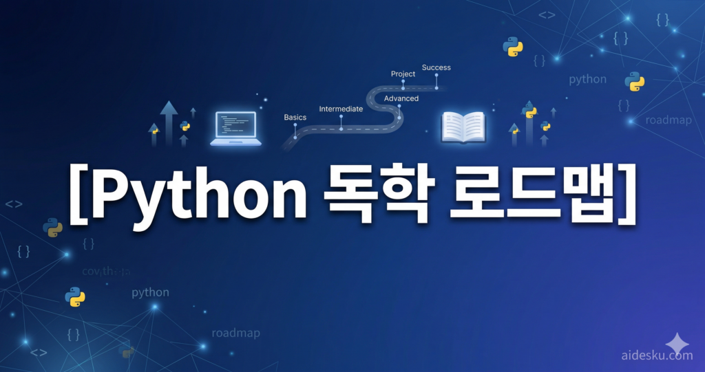 Python 독학 로드맵 2026 python 독학 로드맵